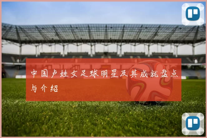 中国卢姓女足球明星及其成就盘点与介绍