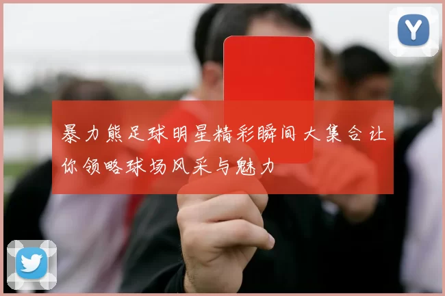 暴力熊足球明星精彩瞬间大集合让你领略球场风采与魅力